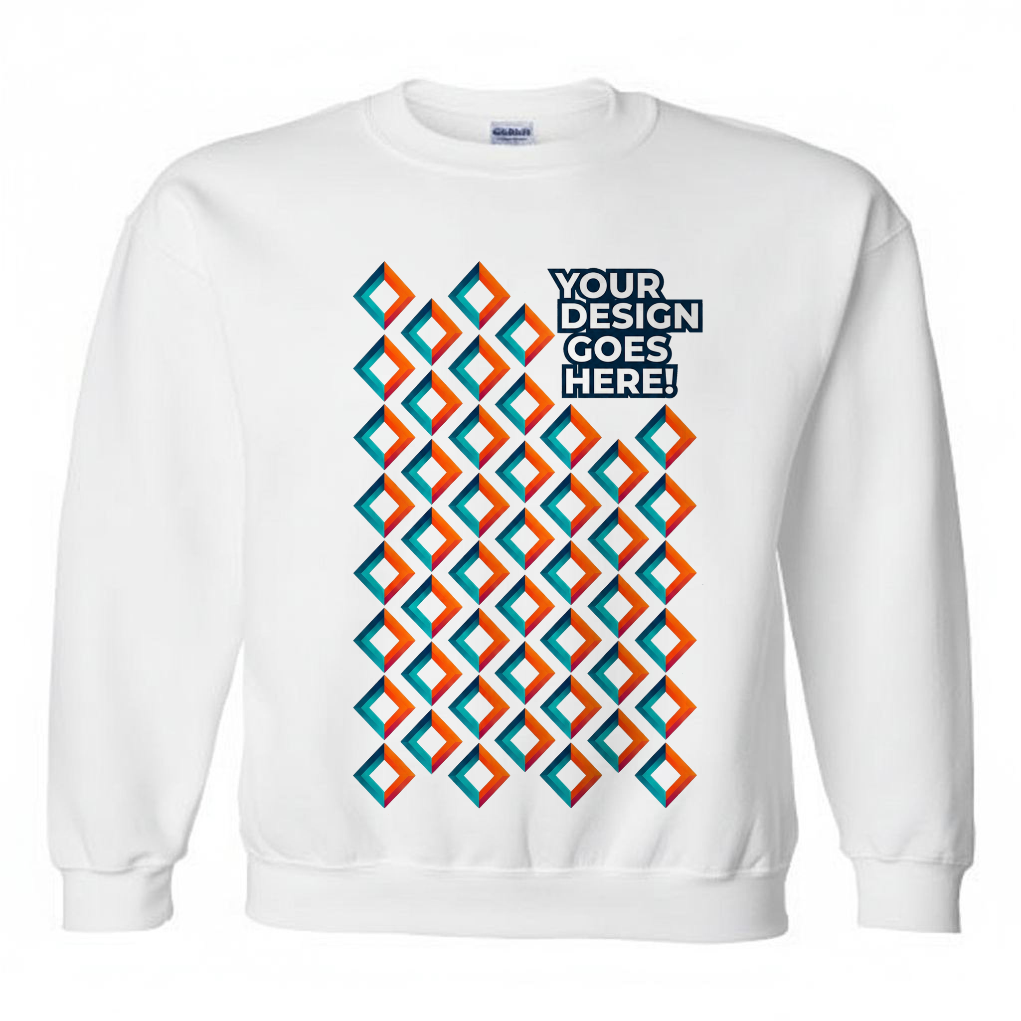 DryBlend Crewneck Sweatshirt mockup
