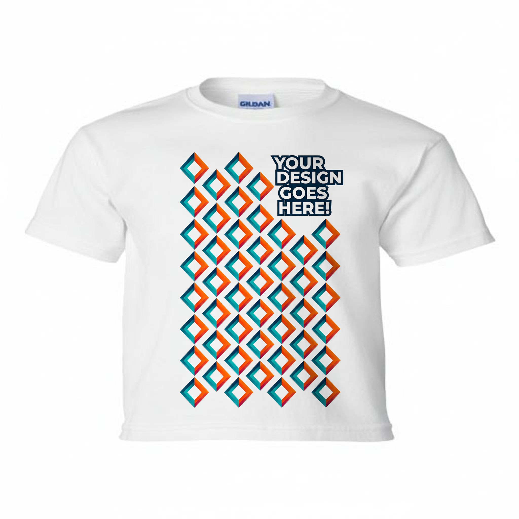 ULTRA COTTON YOUTH T-SHIRT mockup