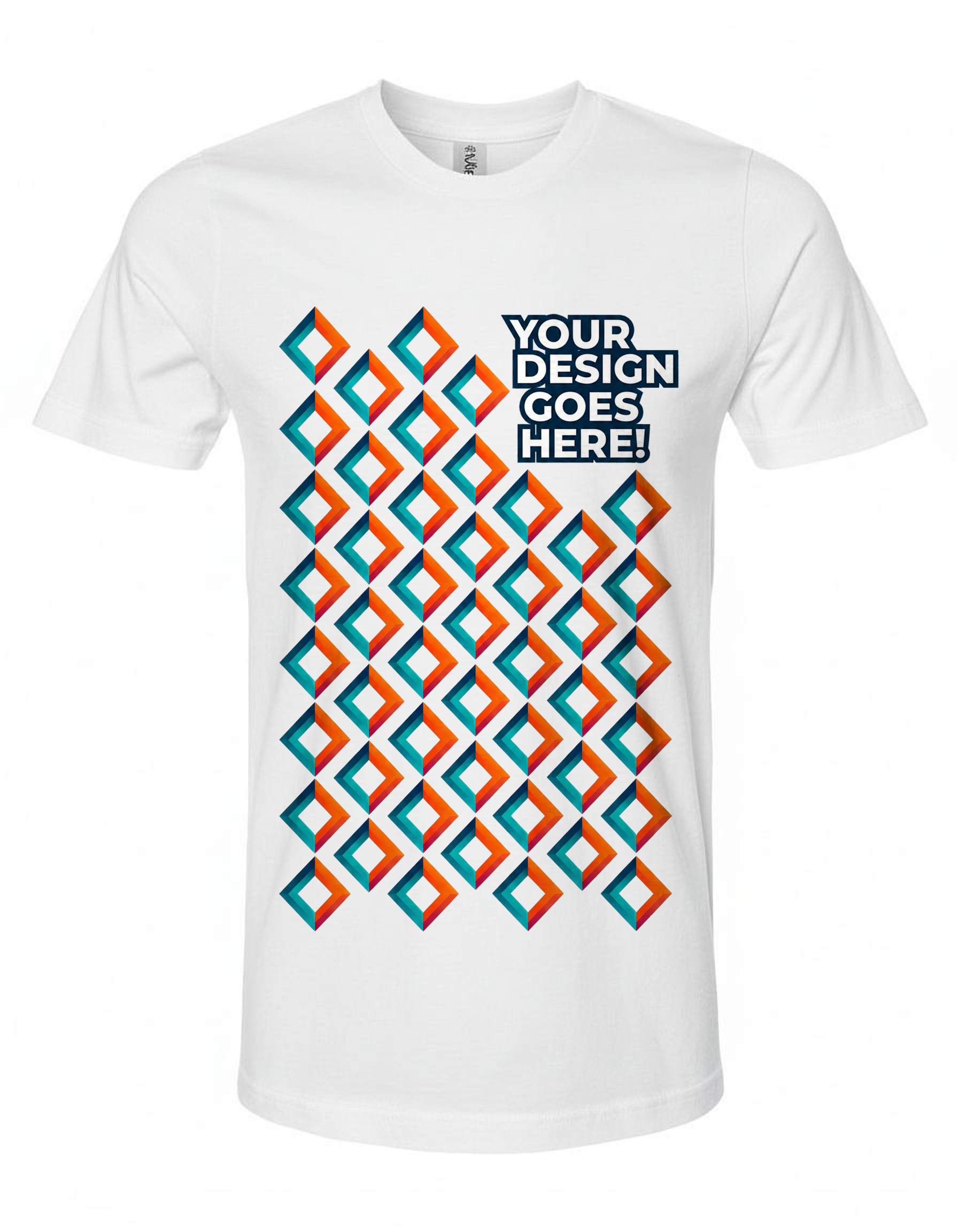 Premium Cotton T-Shirt mockup