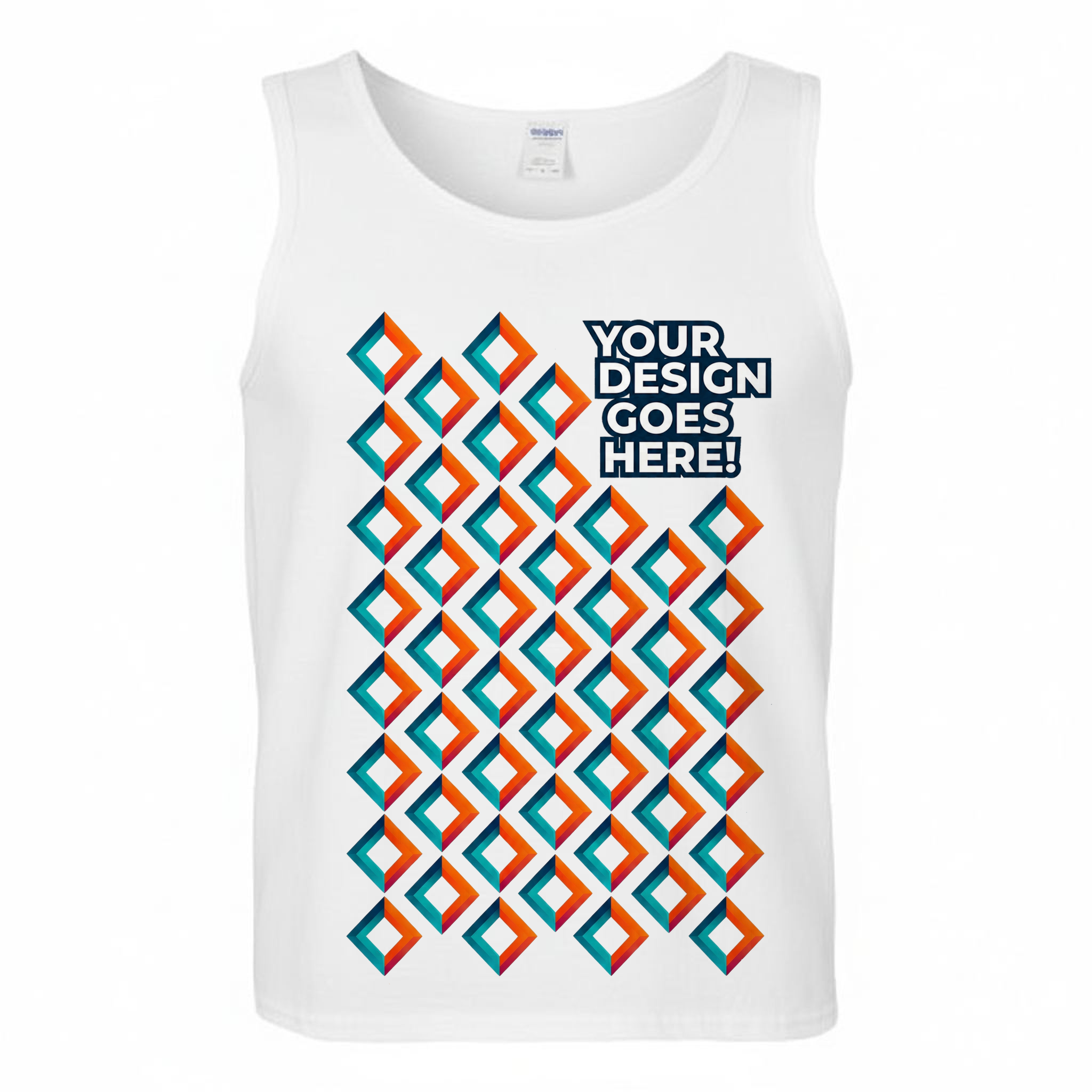 Heavy Cotton Tank Top mockup