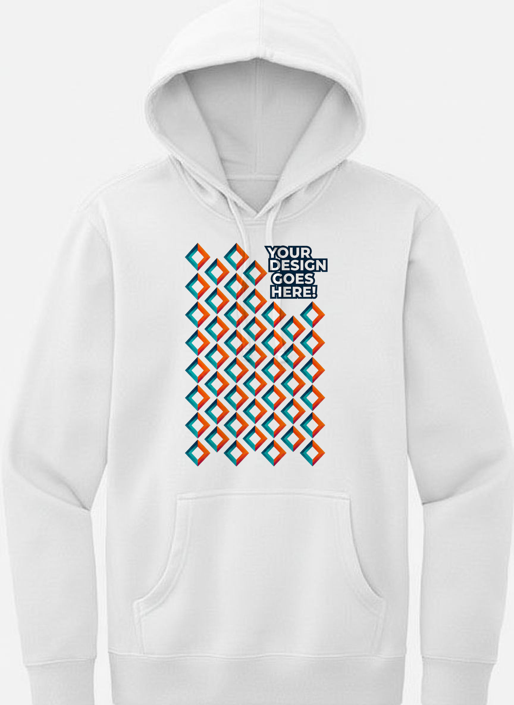 V.I.T.Fleece Hoodie mockup
